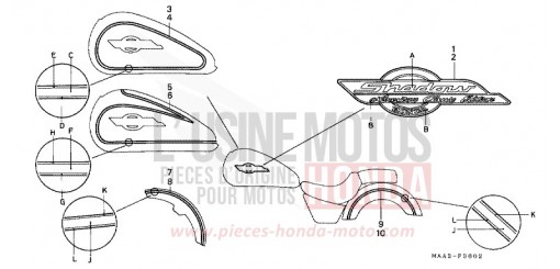 STRIPE/MARK (VT1100C2) VT1100C2W de 1998